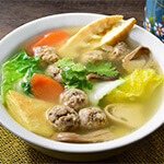 Top Melaka Nancy's Kitchen Nyonya Food - Sup Bak Wan Kepiting (Meatballs with Crab Meat Soup)