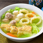 Top Melaka Nancy's Kitchen Nyonya Food - Sup Hee Piou (Meatballs with Fish Maw Soup)