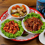 Top Melaka Nancy's Kitchen Nyonya Food - Fried Kidney with Ginger, Sambal Chicken, Mixed Stew, Sweet Sour Chicken, Fried Rice Vegetarian, Fried Rice Vegetarian (Egg)